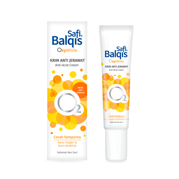 Safi Balqis Oxywhite Anti Acne Cream Safi