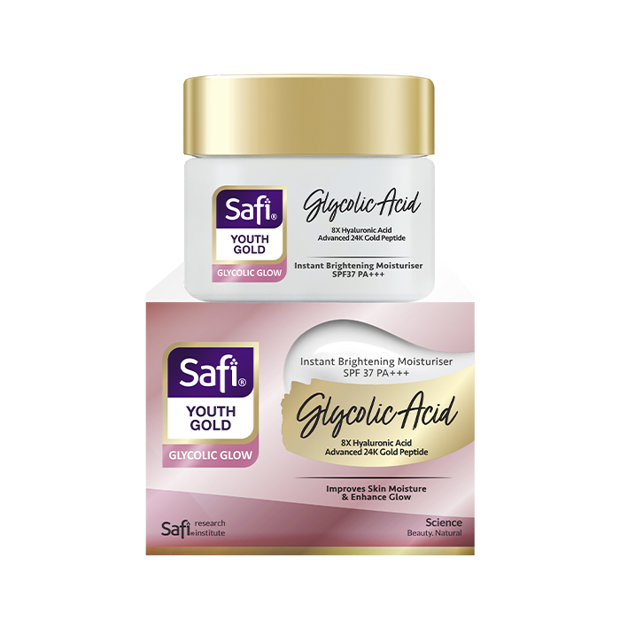 SAFI Youth Gold Glycolic Glow Instant Brightening Moisturizer
